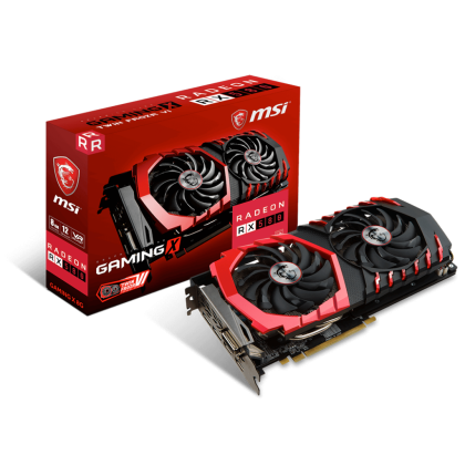 MSI AMD RADEON RX580 Gaming X 8G RGB LED PCIE Mining Graphic Card